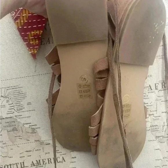 Free People Mesa Verde Gladiator Sandals Size 40 Shipped USPS - Picture 2 of 7